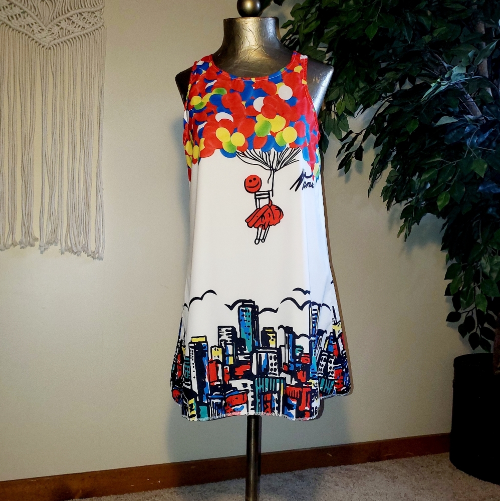 Unique Balloon Tunic Top